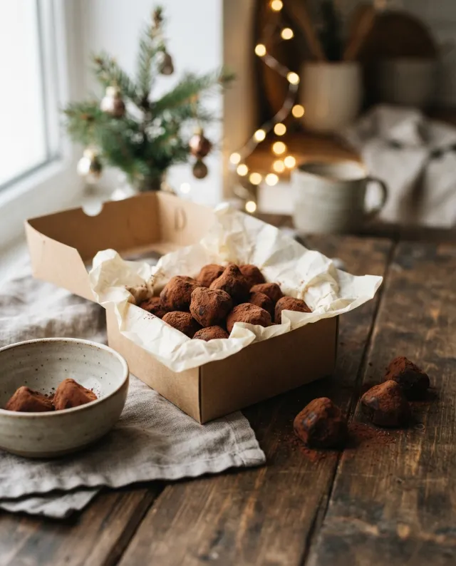 Truffes au chocolat